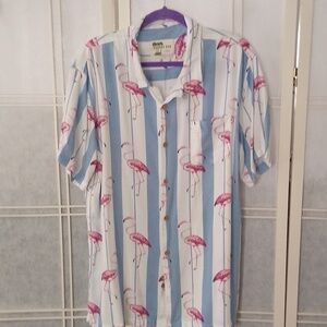 Vintage Men's Kahuna Bay Aloha Shirt 100% Viscosi